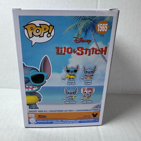 New Lilo & Stitch 1565 - Stitch with tube funko pop - Picture 3 of 7